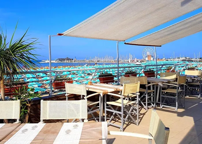 Hotel Paloma Front Chiringuitos Time Rimini